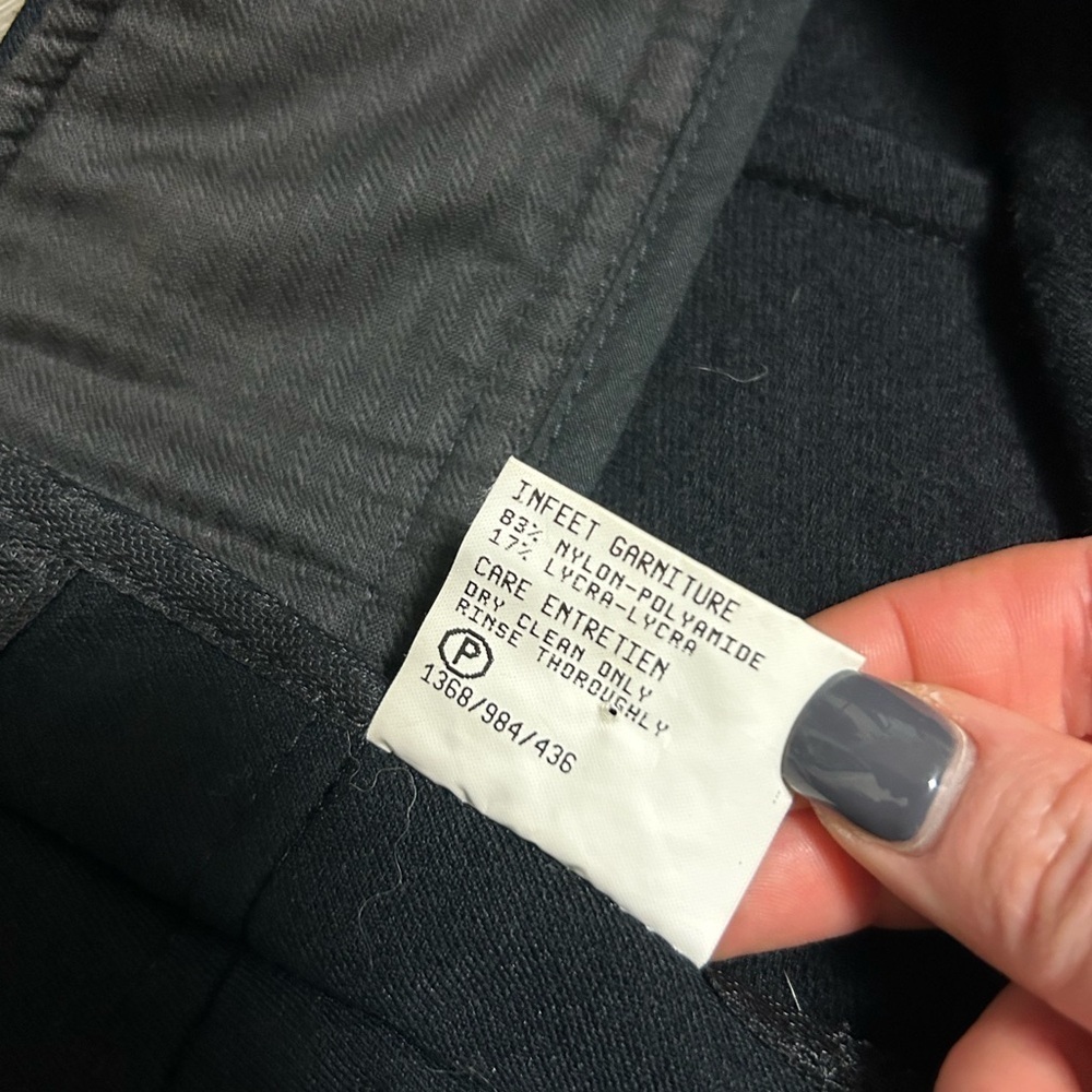 Bogner Ski Pants Black Wool Blend Size 10 Vintage Made in USA - Picture 9 of 16